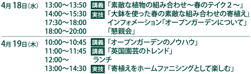 スプリング・マスターセミナー