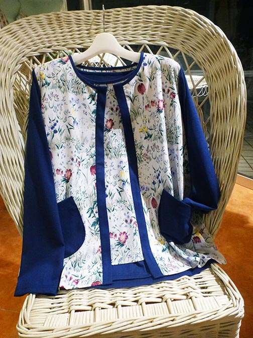 春爽やかなガーデンからインスパイアされた洋服たち