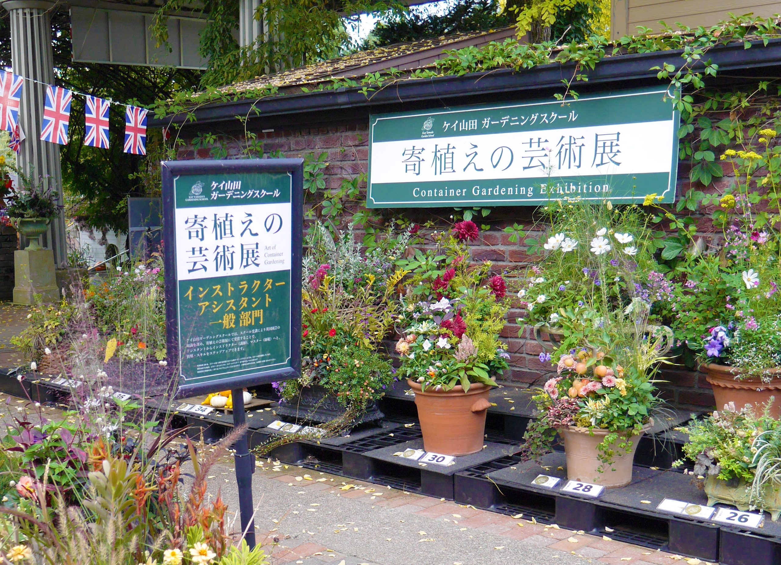 寄植えの芸術展